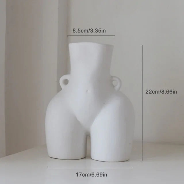 Human Body Ceramics Vases